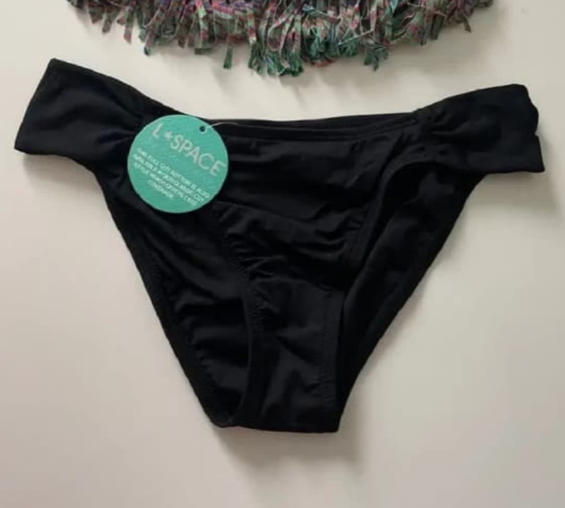 L*Space 블랙 비키니 하의 상품이미지1