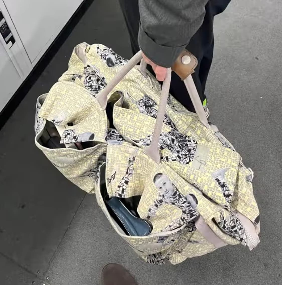 구매!) 버나드 윌햄 bernhard willhelm 라지백, 토트백 상품이미지2