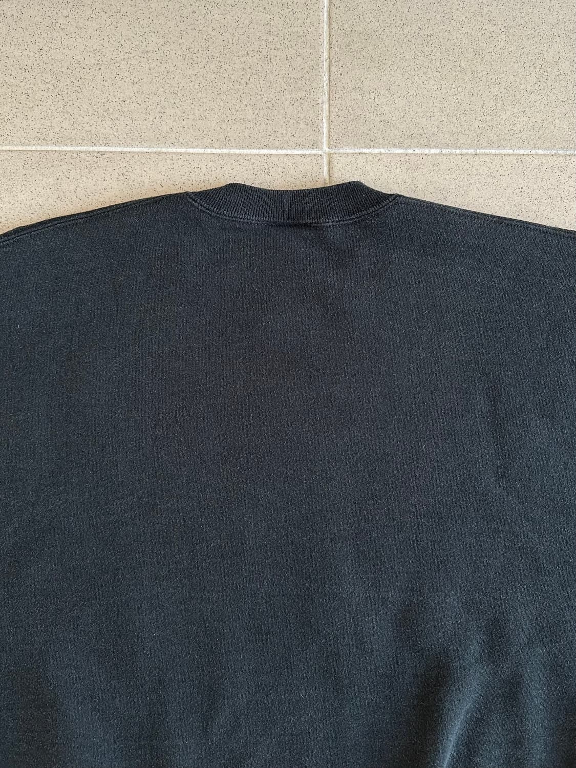 90s 빈티지 러셀 스웻셔츠 블랙 XL USA 상품이미지5