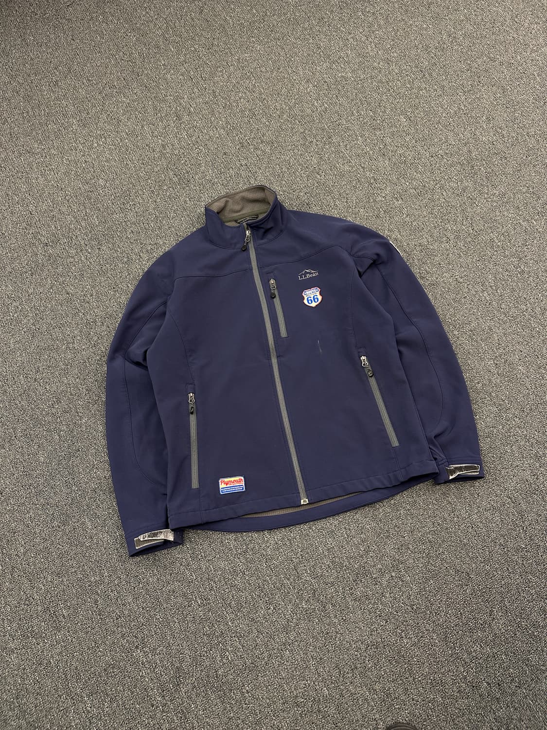 LL BEAN x Route 66 소프트 쉘 플리스 집업 자켁 상품이미지1