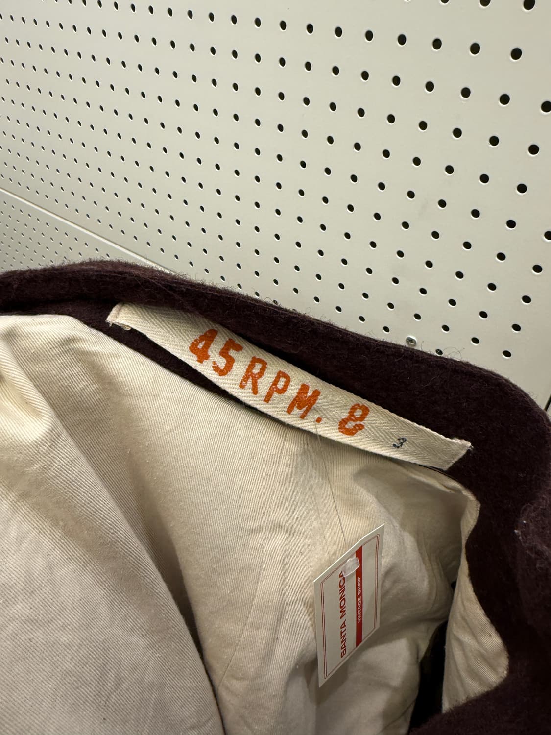 45rpm 딥 브라운 밀리터리 울 자켓 U1231 상품이미지5