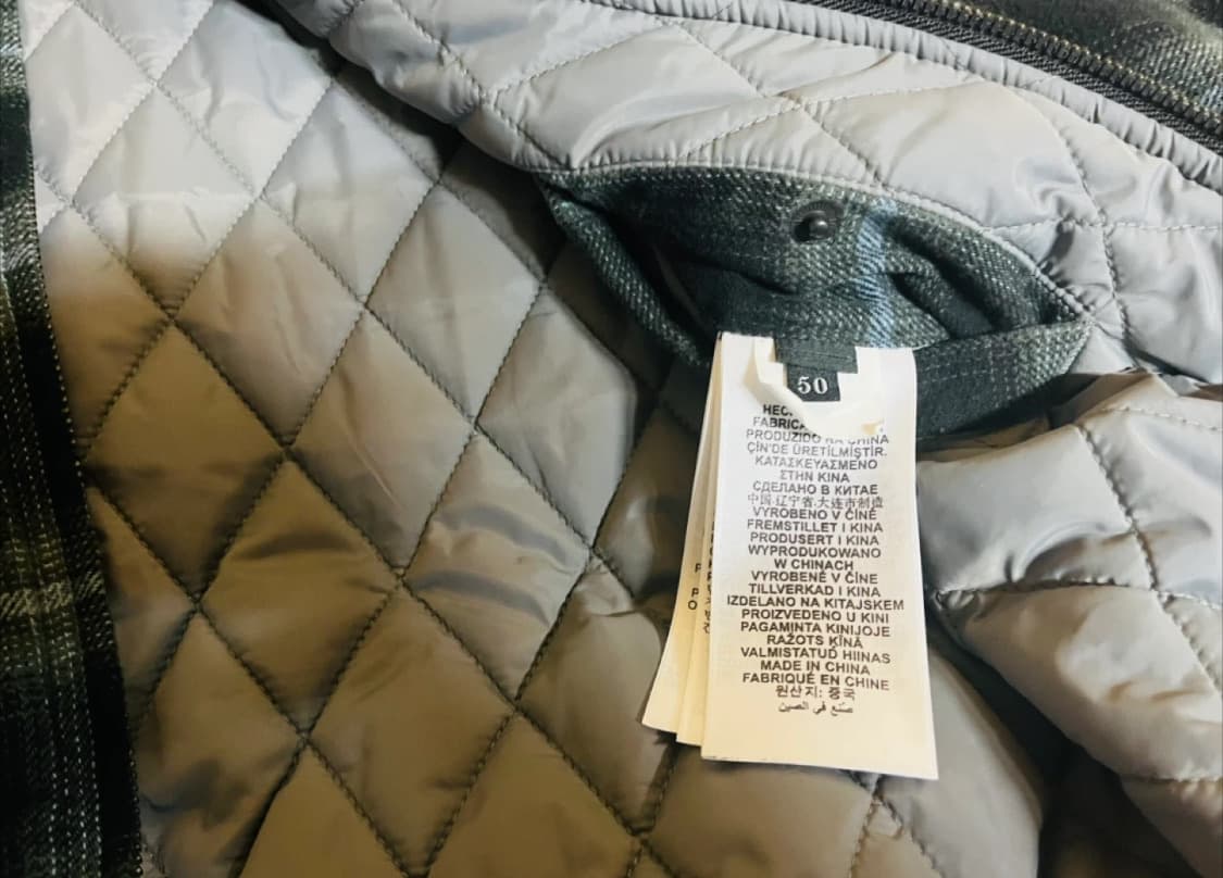 디젤 (DIESEL) J-SAINT 겨울 체크 봄버자켓   드립니다 상품이미지5