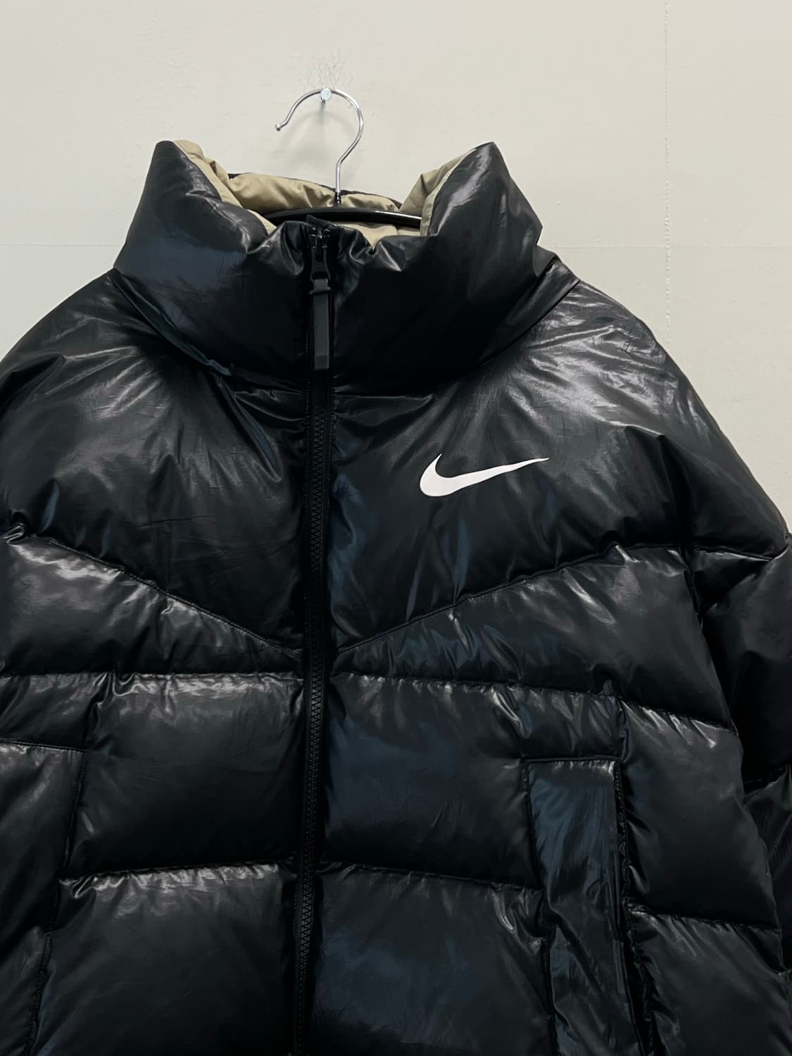 나이키 우먼스 스테이트먼트 다운 필 숏 패딩 재킷 블랙 상품이미지3