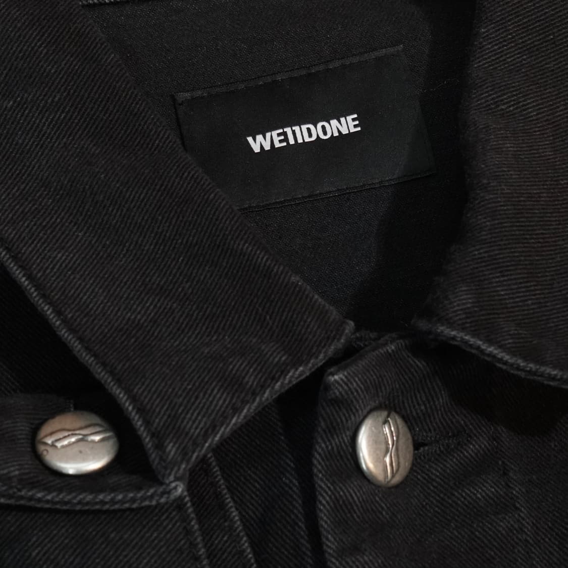 We11done 웰던 지퍼 디테일 데님자켓 상품이미지8