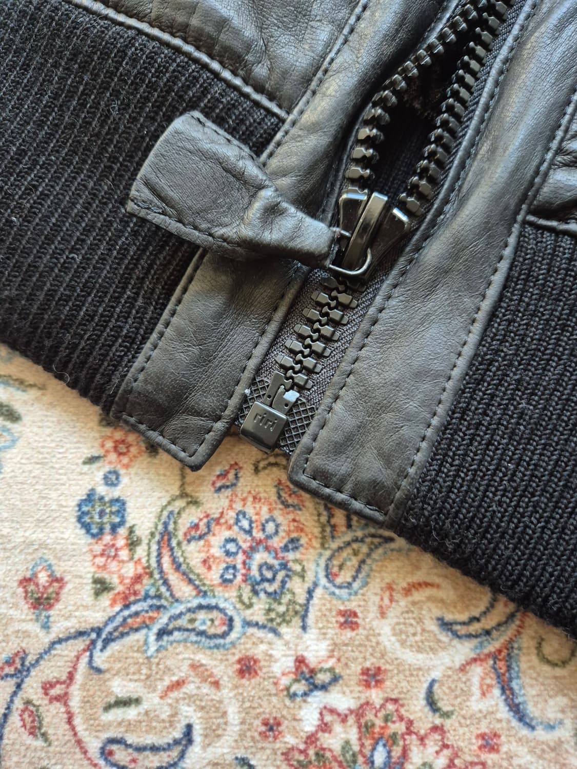 00's 로엔 디어 스킨 레더 블루종 상품이미지4