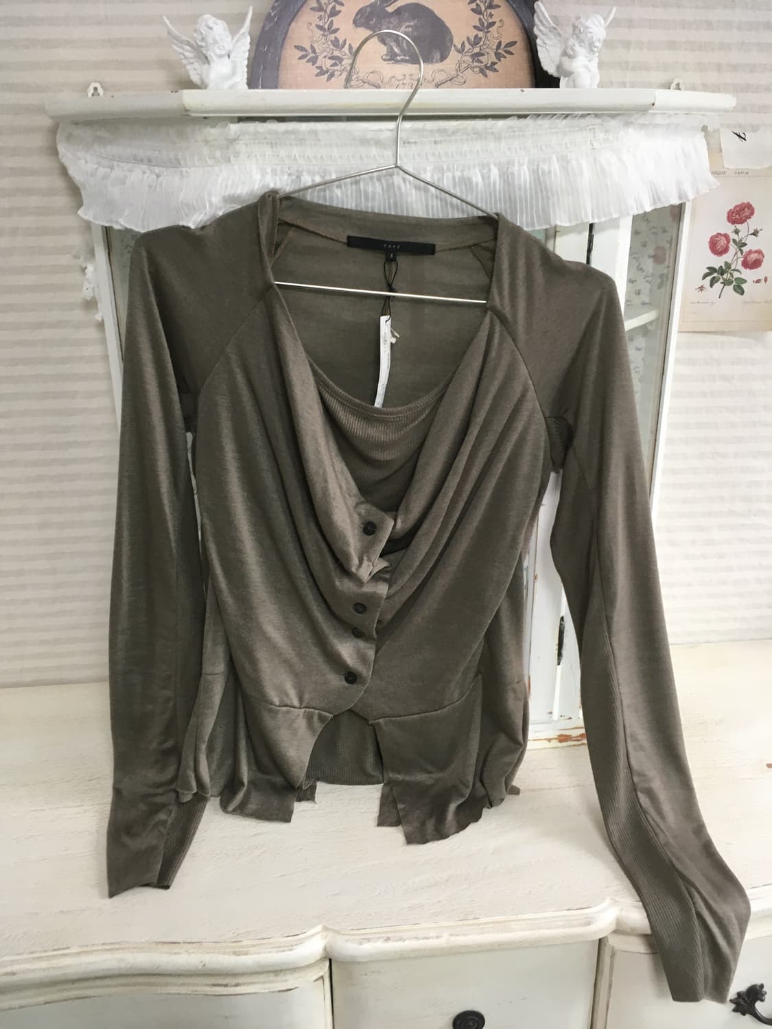 khaki archive drop layered long sleeve 상품이미지5