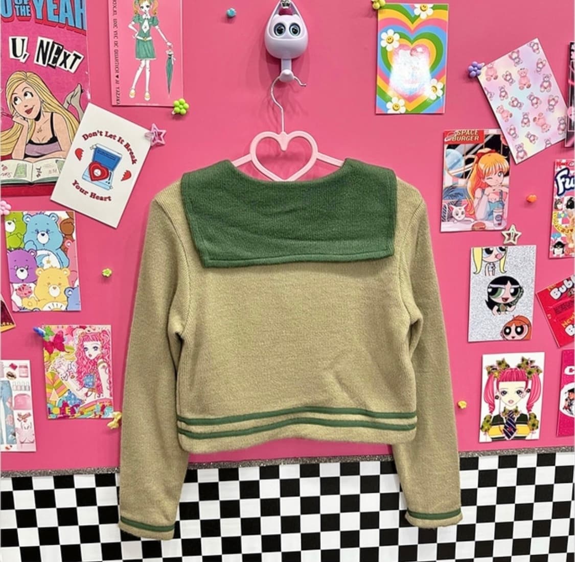 니트 세라복 셋업 상품이미지3