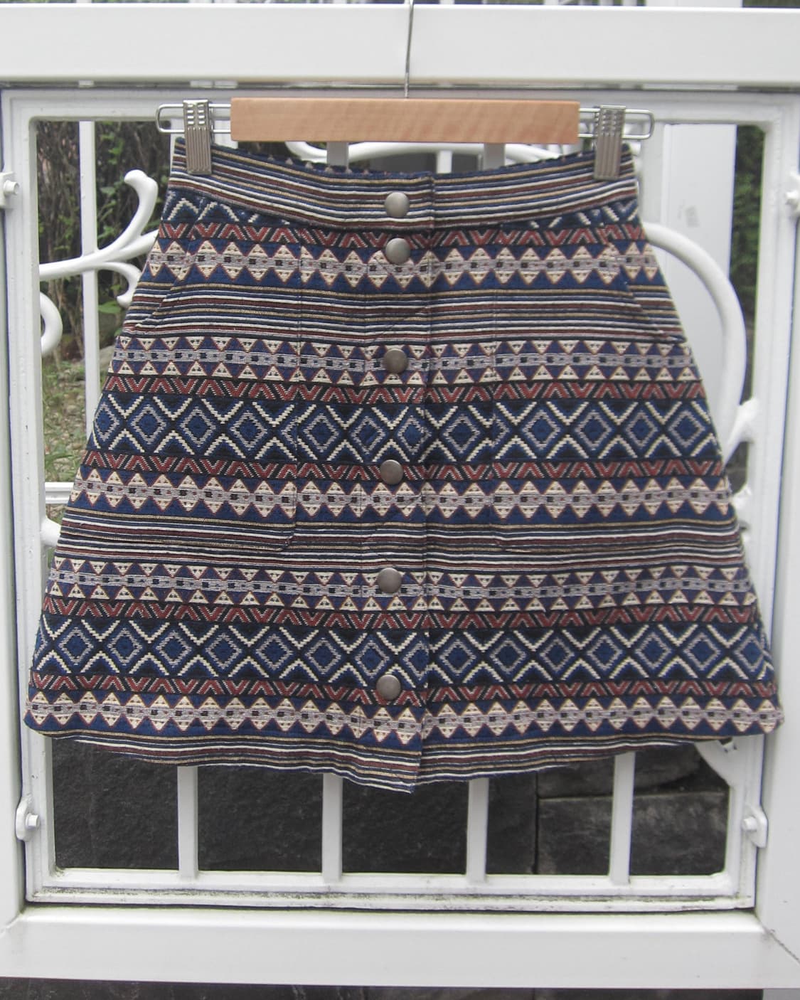 vintage bohemian mini skirt 상품이미지1
