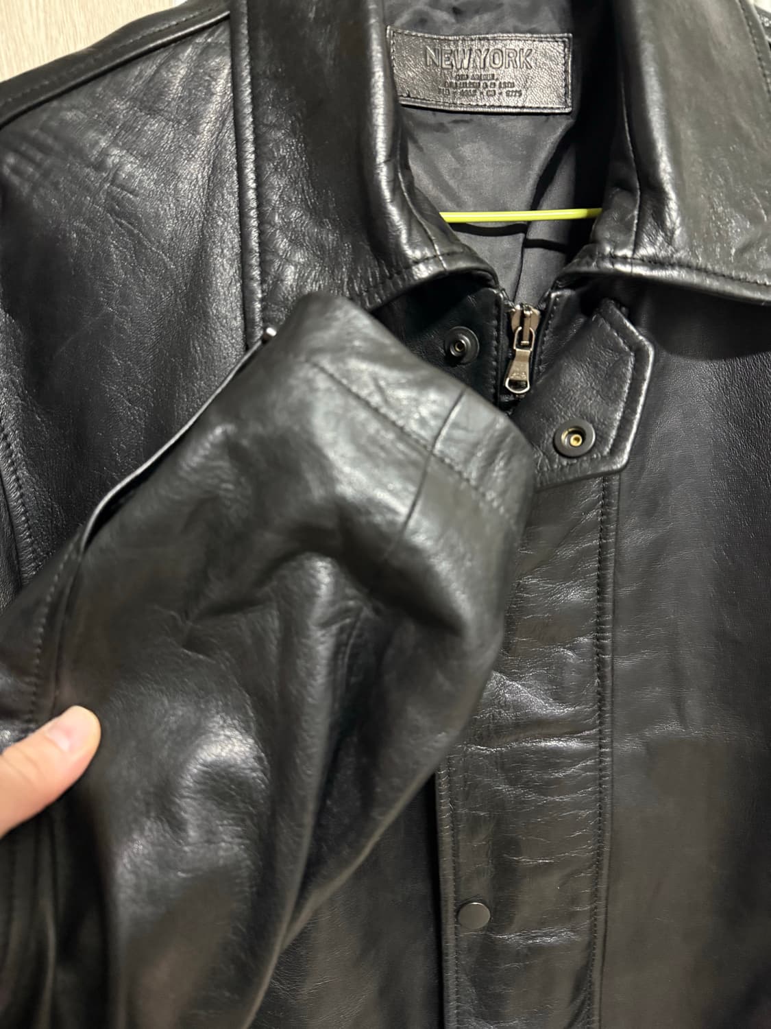 남자양가죽자켓 상품이미지3