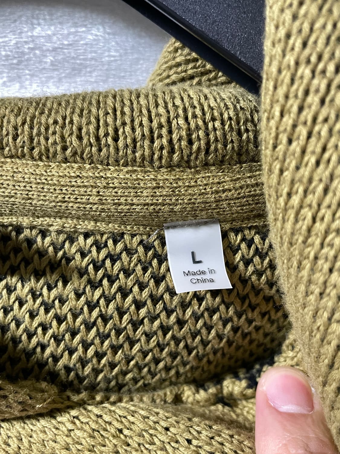 L 피오갓 에센셜 니트 후드 앰버 상품이미지6