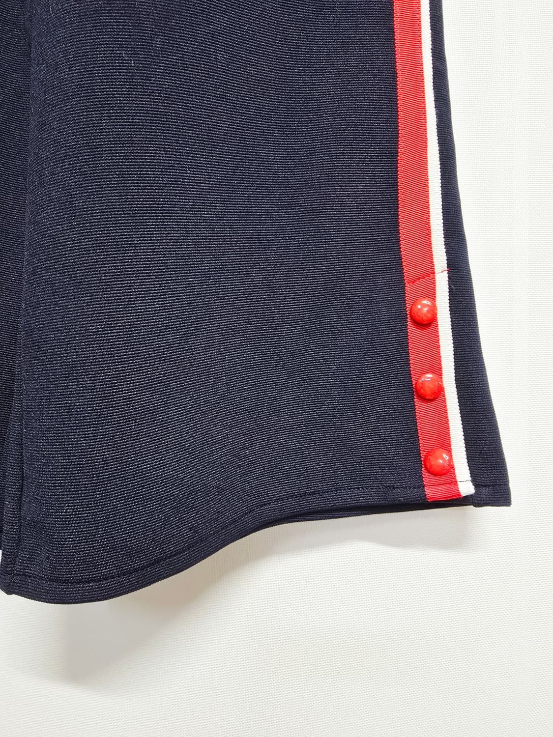 프랜치켓 네이비 컬러 배색 와이드 트랙 팬츠145 상품이미지3