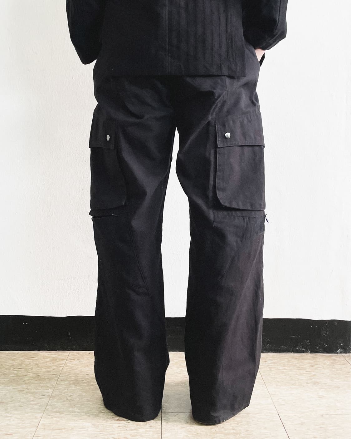 프로페서 이 아티저널 와이드 실루엣 카고팬츠 상품이미지2