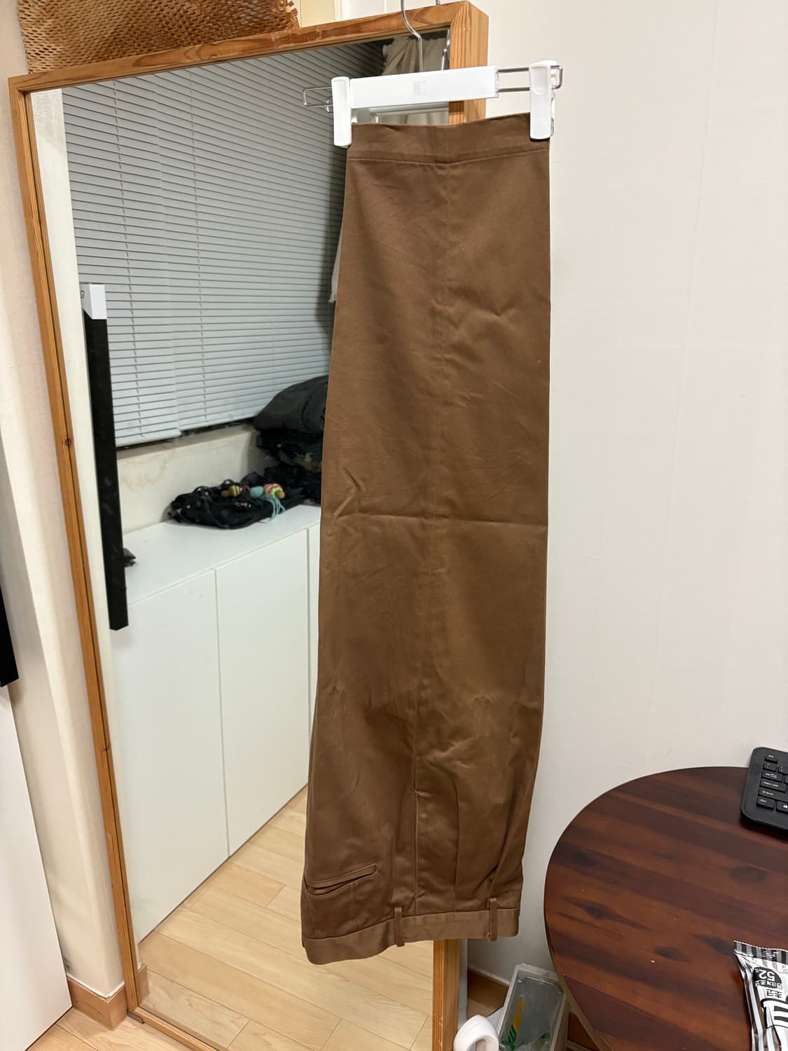 와코마리아 더블 플리츠 트라우저 상품이미지1