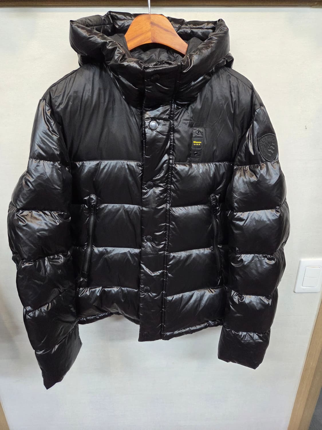 Blauer usa 블라우어 투웨이 유광 숏 패딩 L 상품이미지1