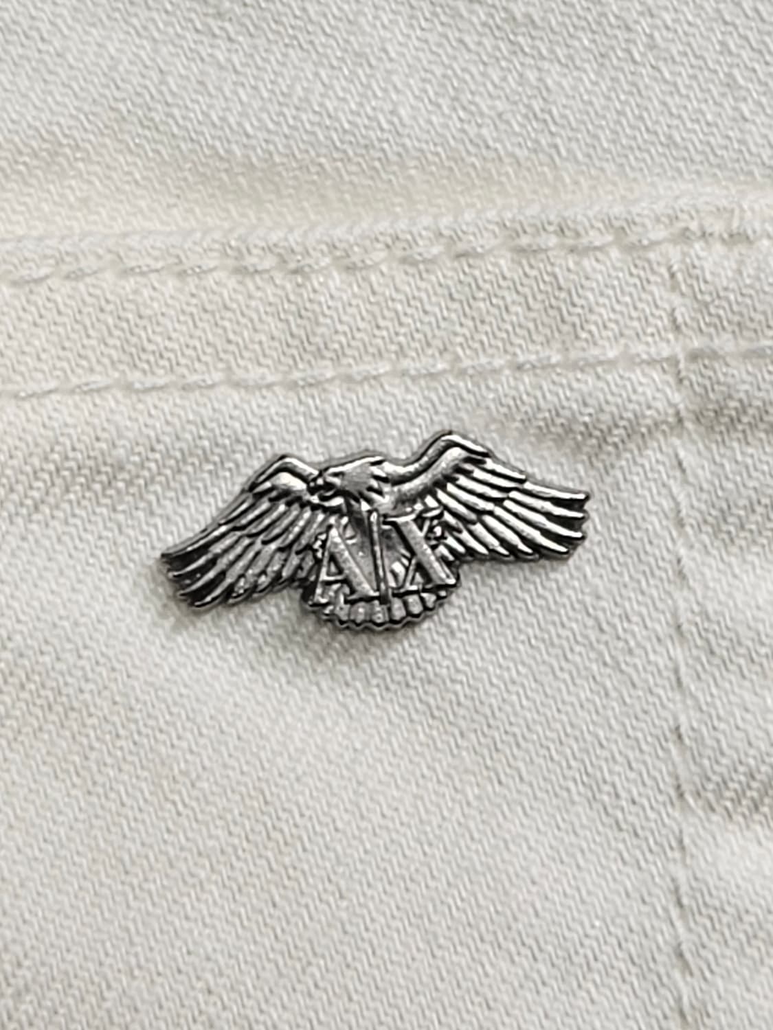 아르마니 익스체인지 화이트 남성 슬림핏 허리 32~33 데님팬츠  상품이미지8