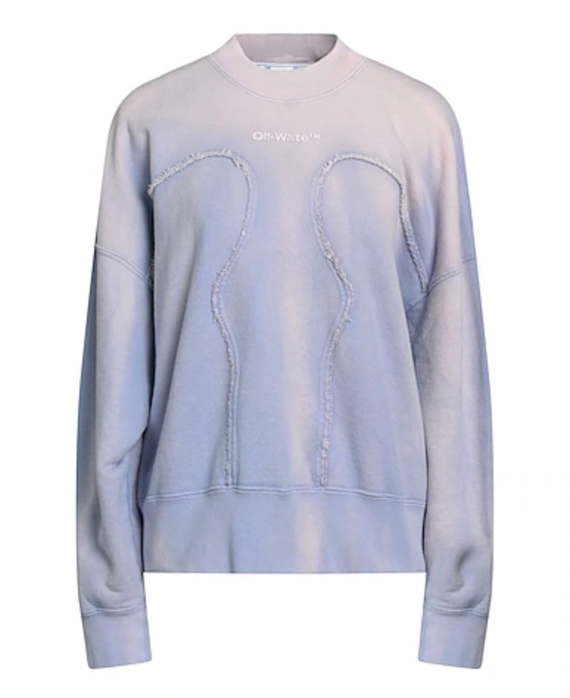 오프화이트 워싱 맨투맨 스웻셔츠 상품이미지1