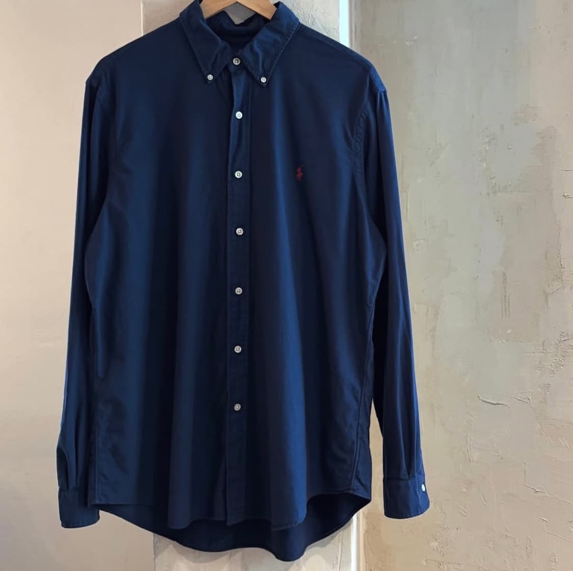 폴로랄프로렌 네이비 솔리드 셔츠 상품이미지2