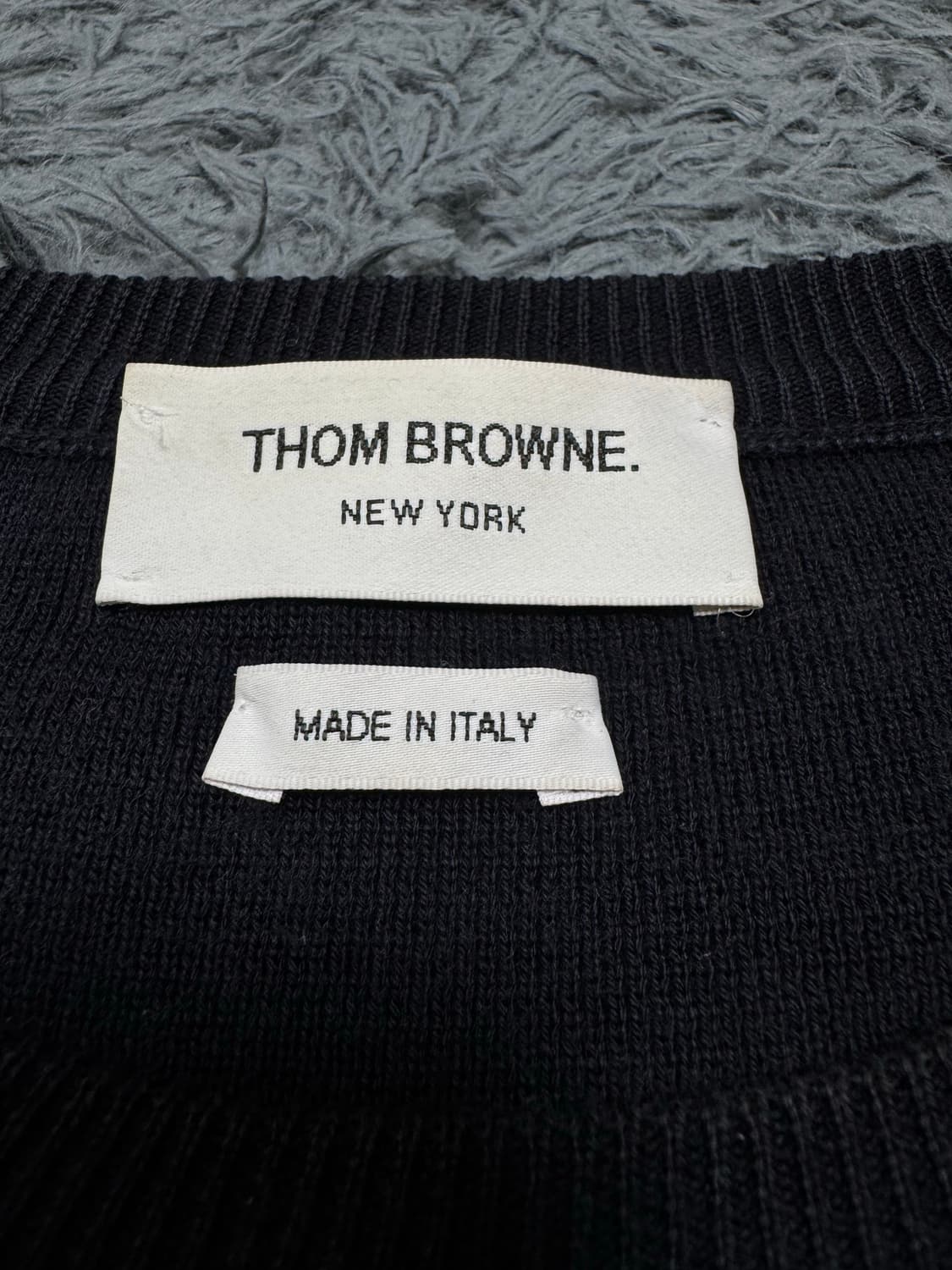 톰브라운 밀라노스티치 금장 니트 1사이즈 상품이미지2