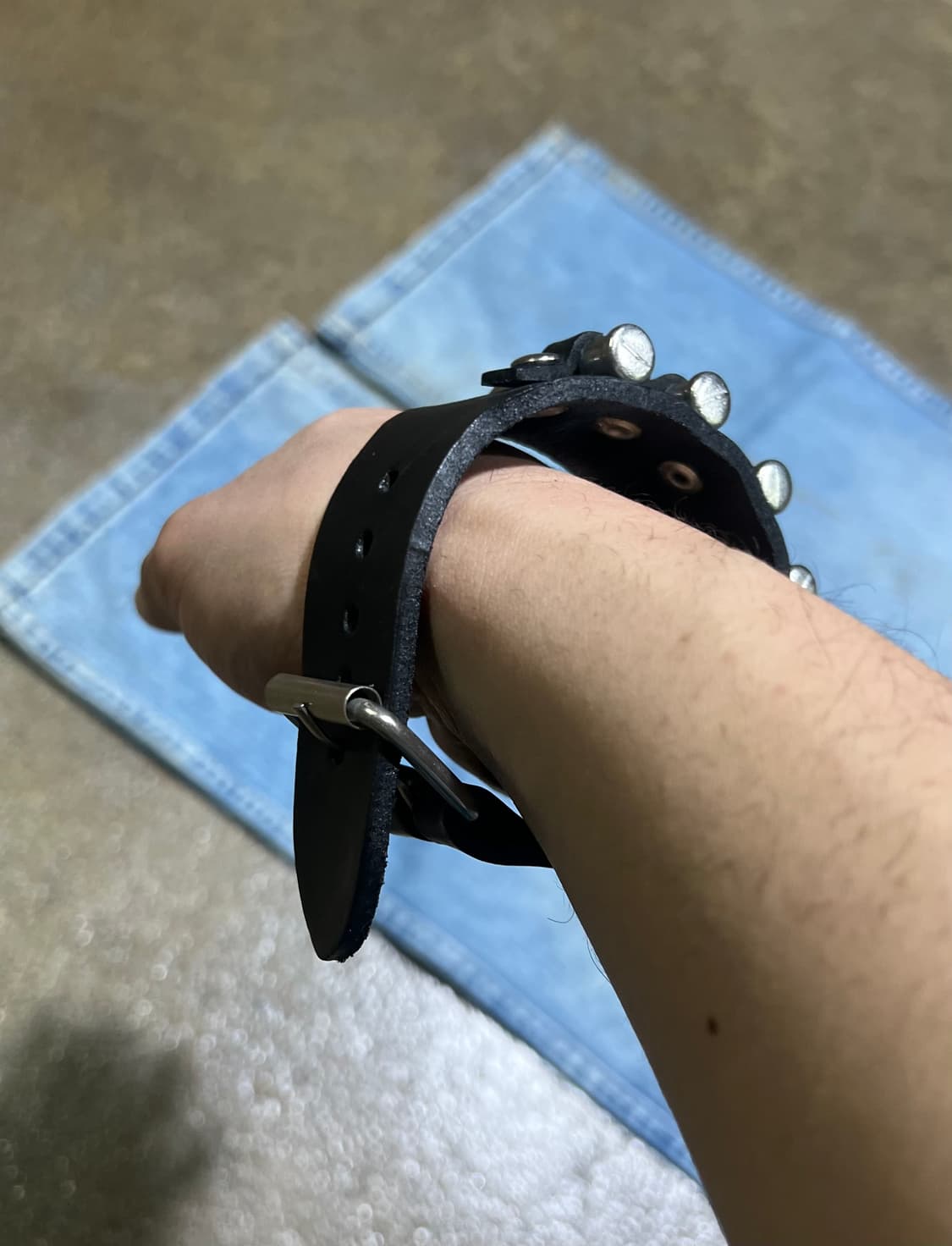 총알 가죽팔찌 상품이미지7