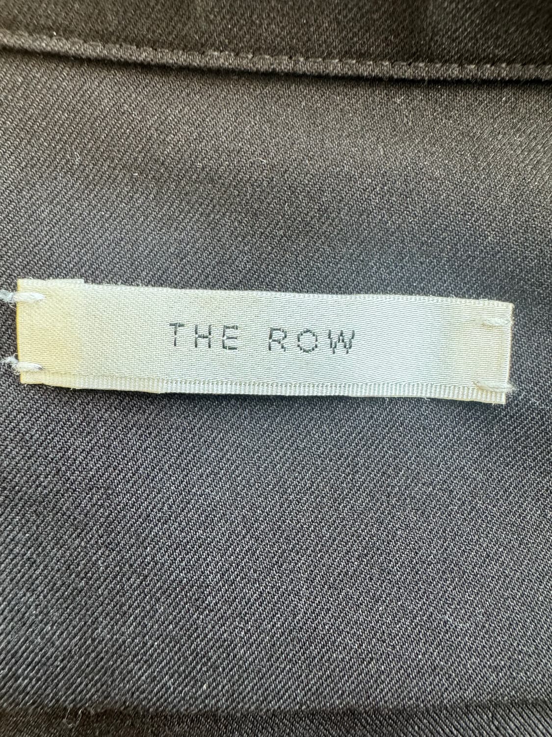 the row zach wool 셔츠 블랙 상품이미지6