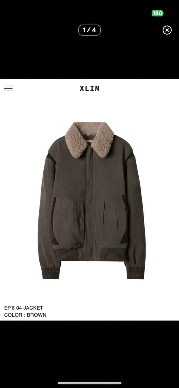 Xlim ep6 04 퍼 자켓 상품이미지1