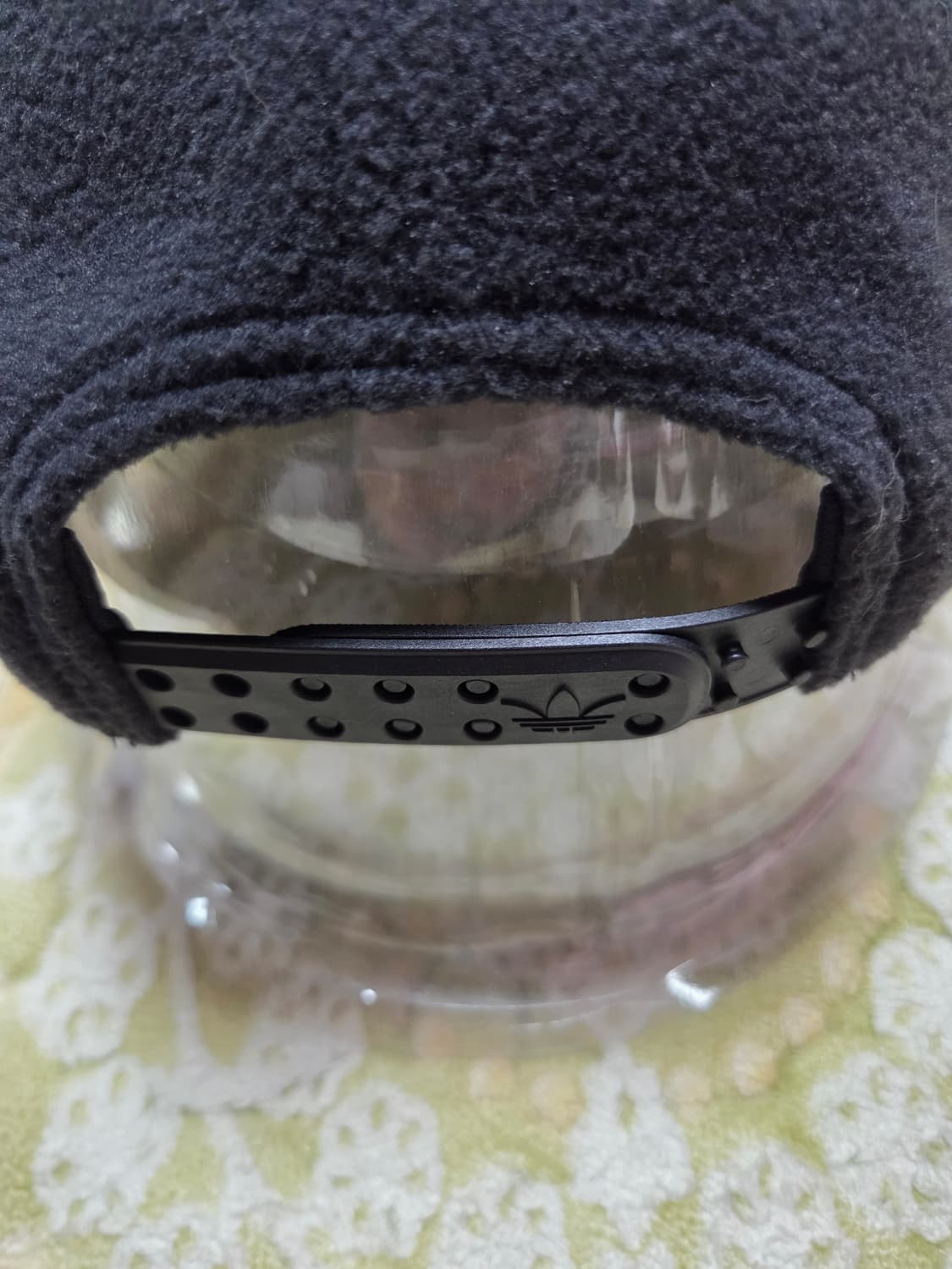 아디다스 블랙 볼캡 모자 상품이미지3