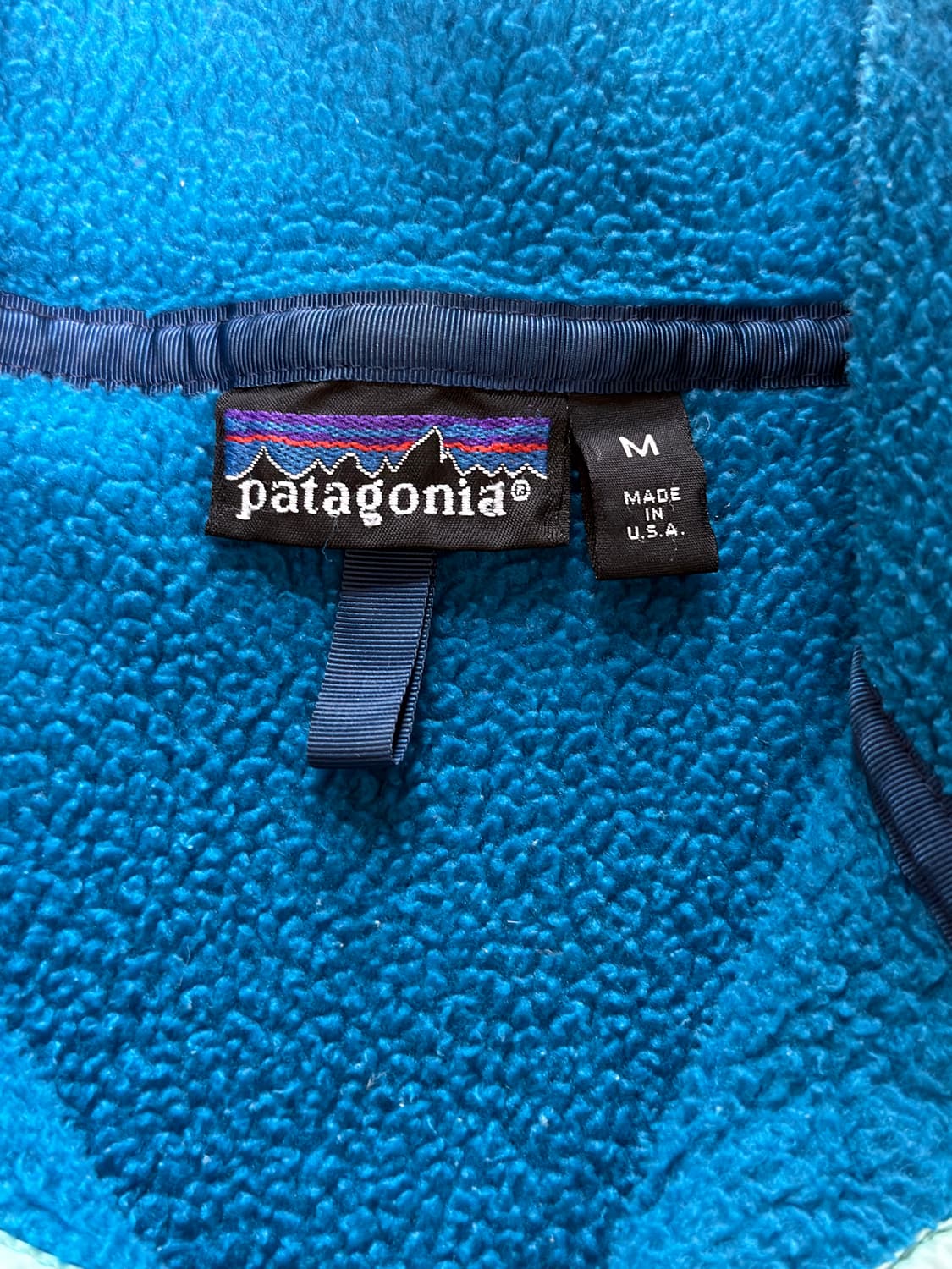 USA made 90s 파타고니아 신칠라 플리스 M (레어 컬러) 상품이미지3