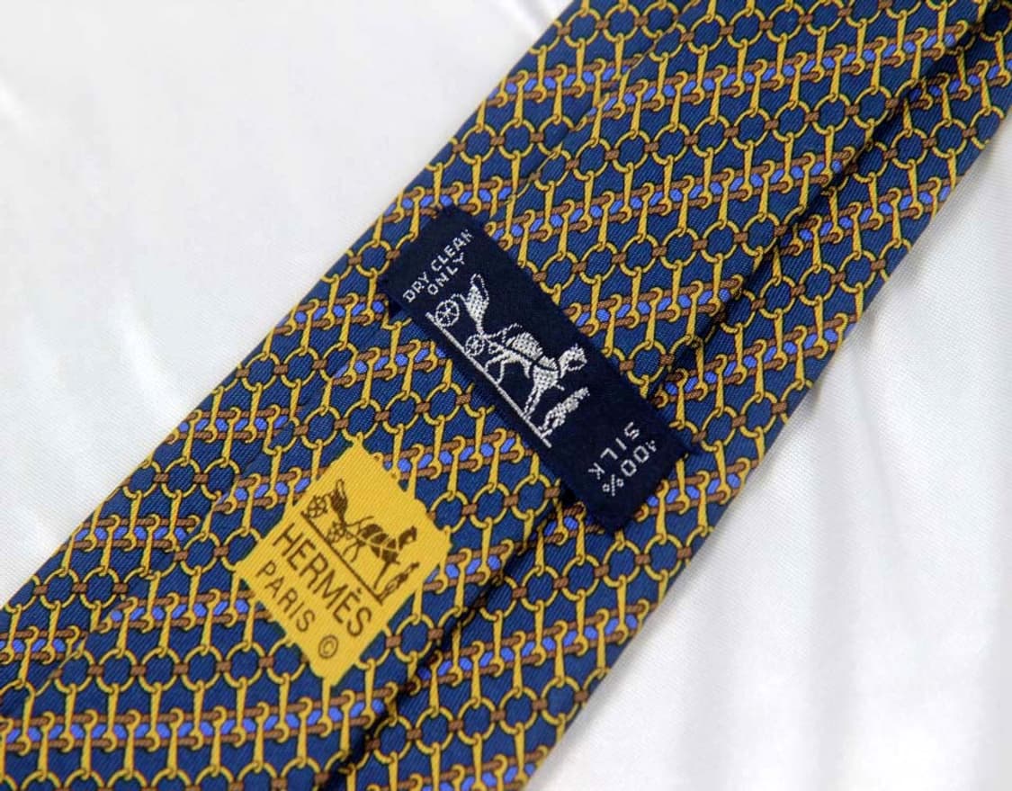 에르메스 8cm A-등급 남자 명품 넥타이 상품이미지3