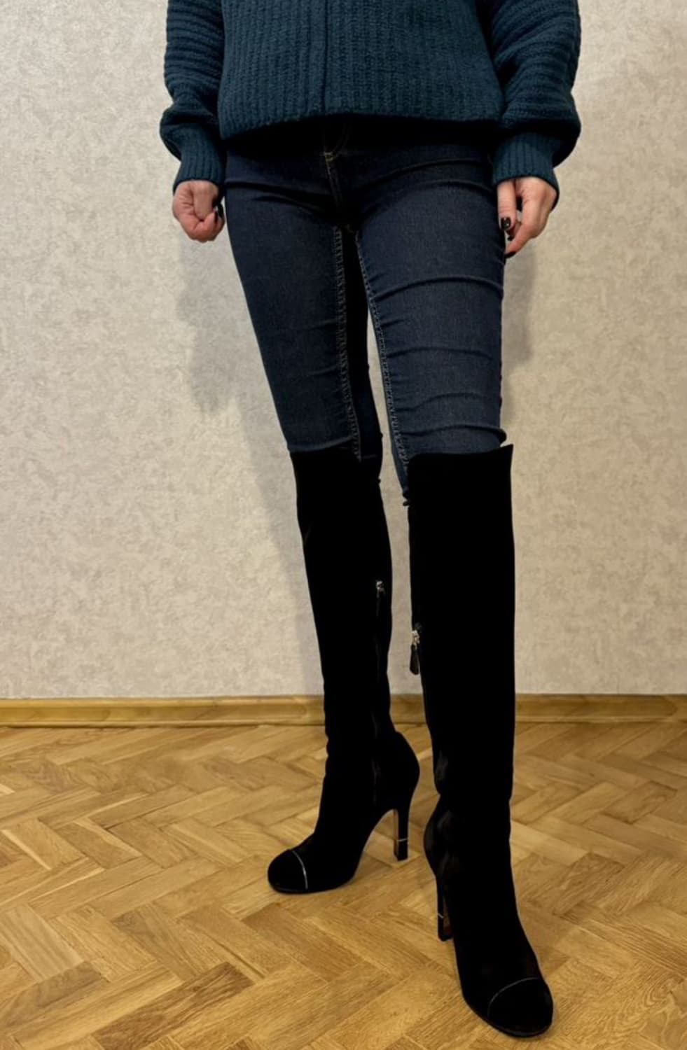 CHANEL 샤넬 부츠(36 C 사이즈)해외발송 상품이미지1