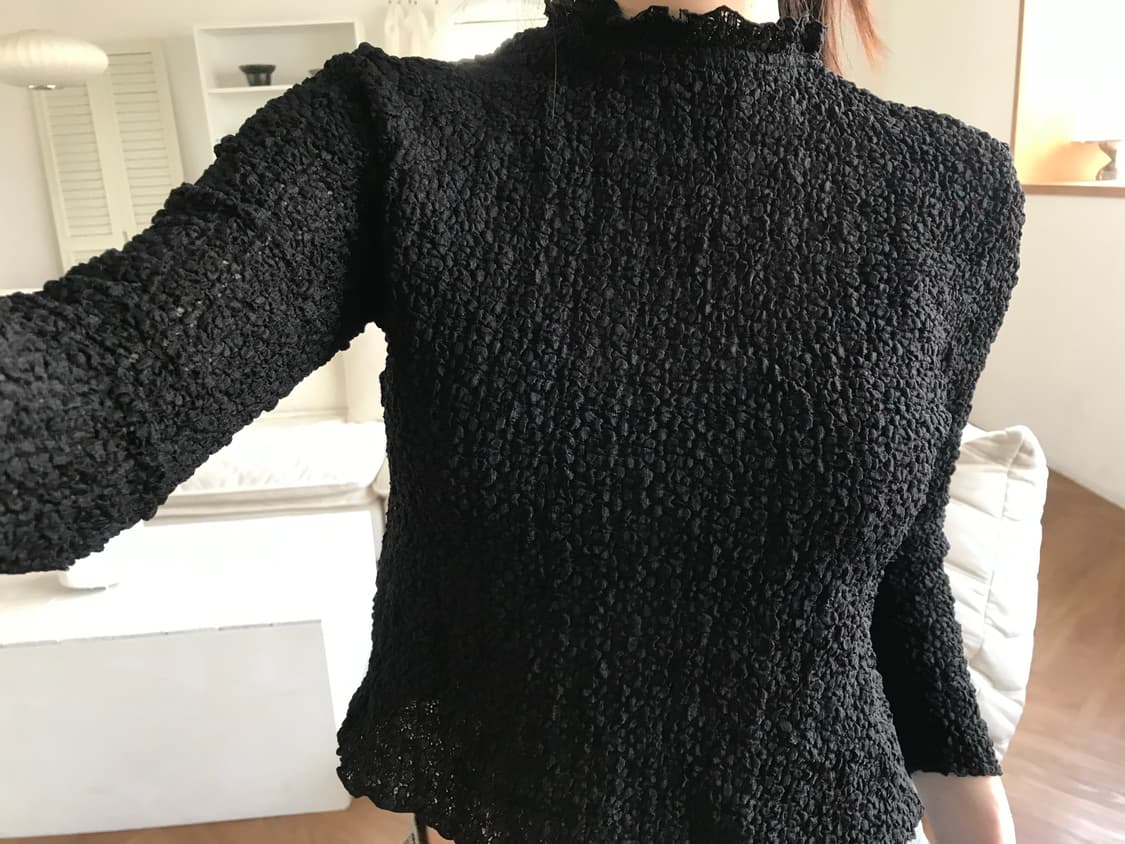 vintage black top 상품이미지3