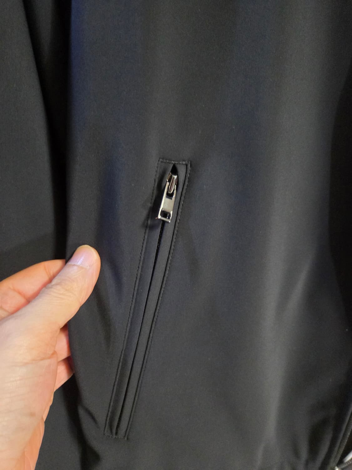 ​[미착용/새상품] 띠어리 나일론 후드 자켓 (S 블랙) 상품이미지6