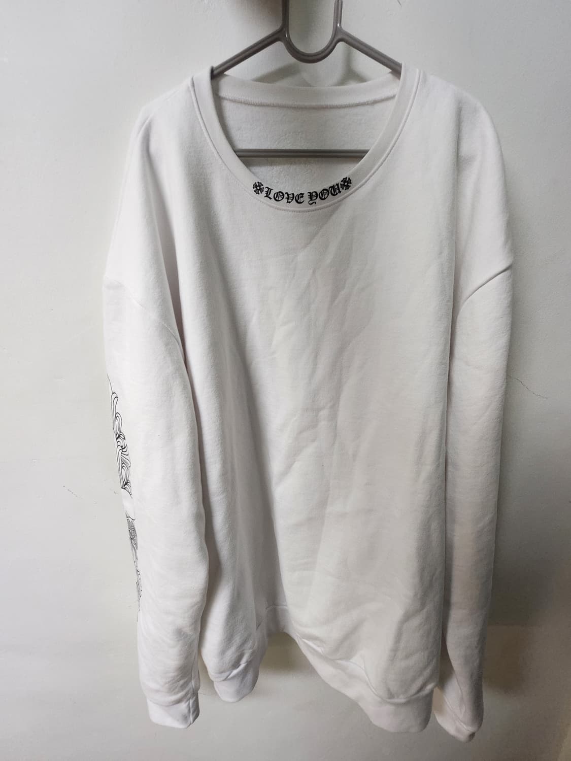 크롬하츠 러브유 맨투맨 XXL 상품이미지1