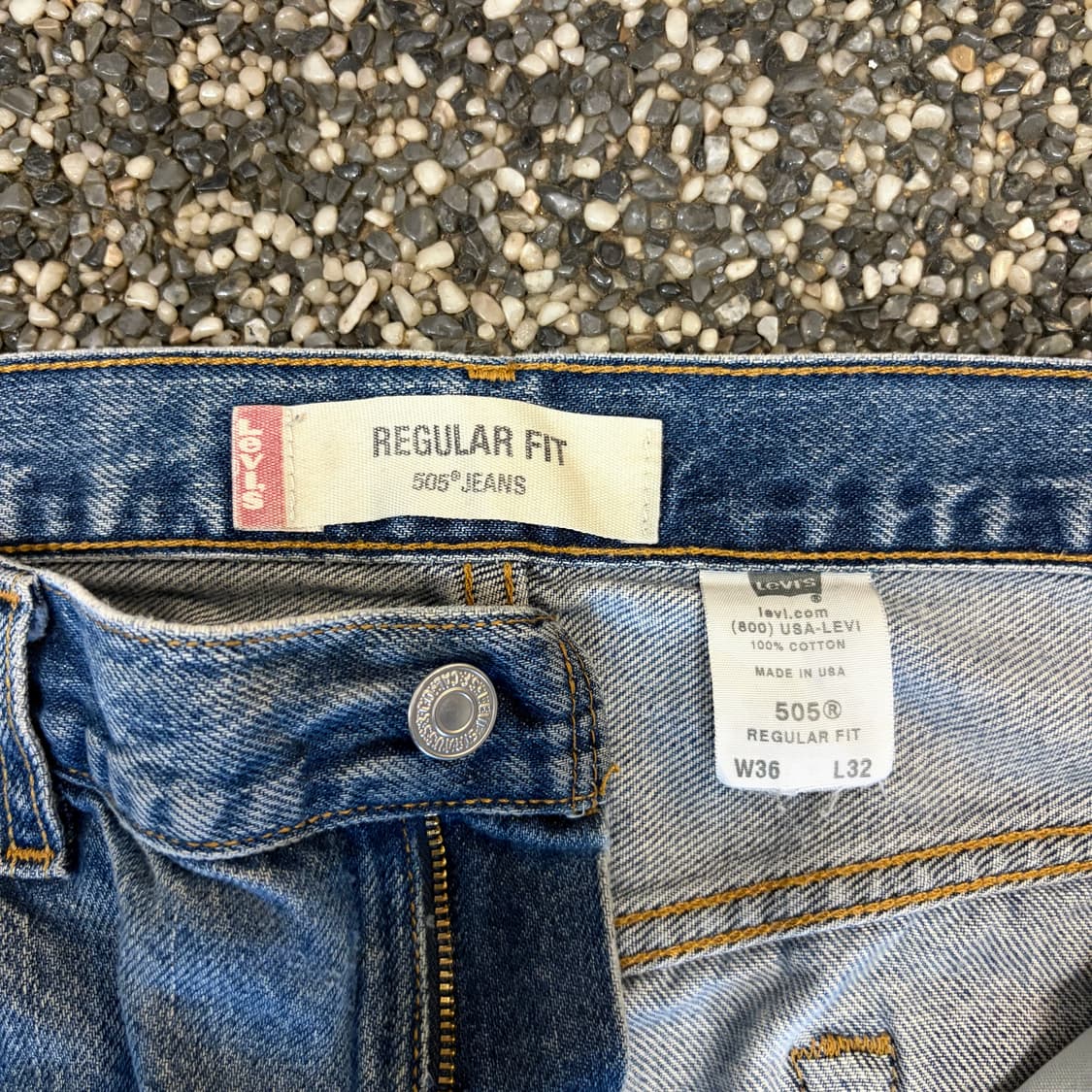 00s 리바이스 505 데님 made in USA (36) 상품이미지6