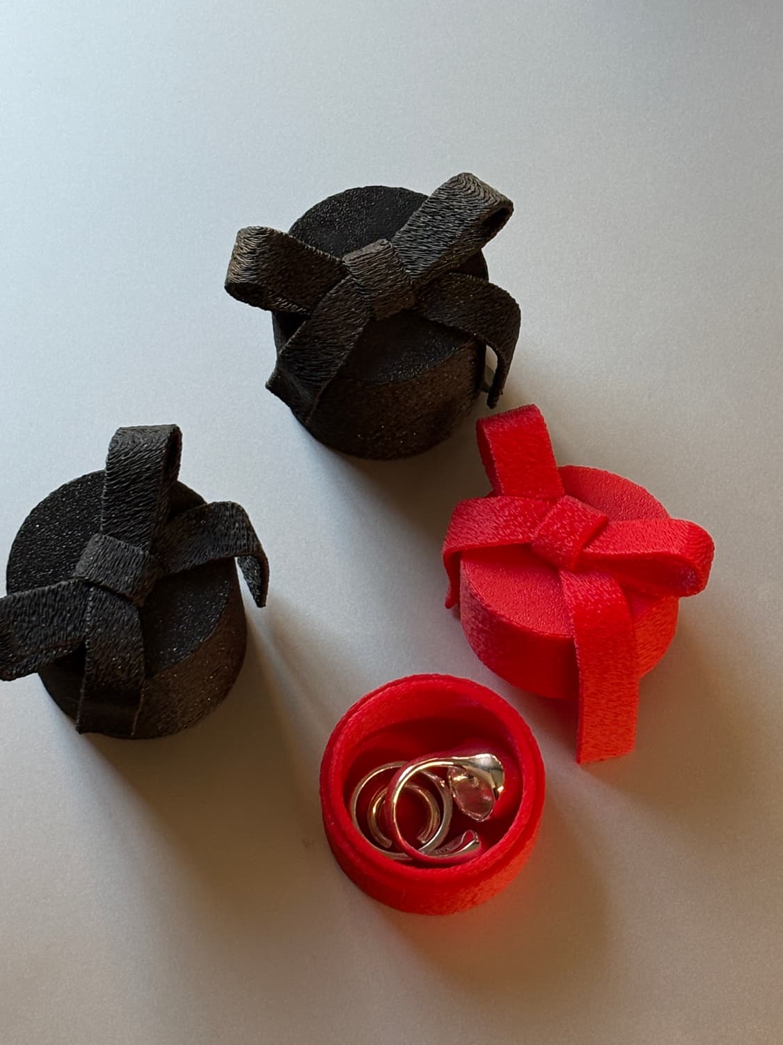 Ribbon pot - red(레드) 상품이미지5