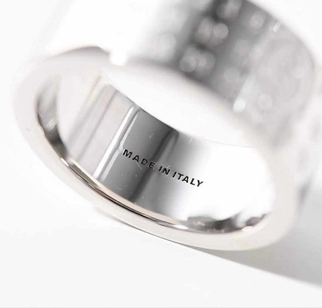  MM6 메종 마르지엘라 뉴메릭 미니멀 시그니처 링 상품이미지4