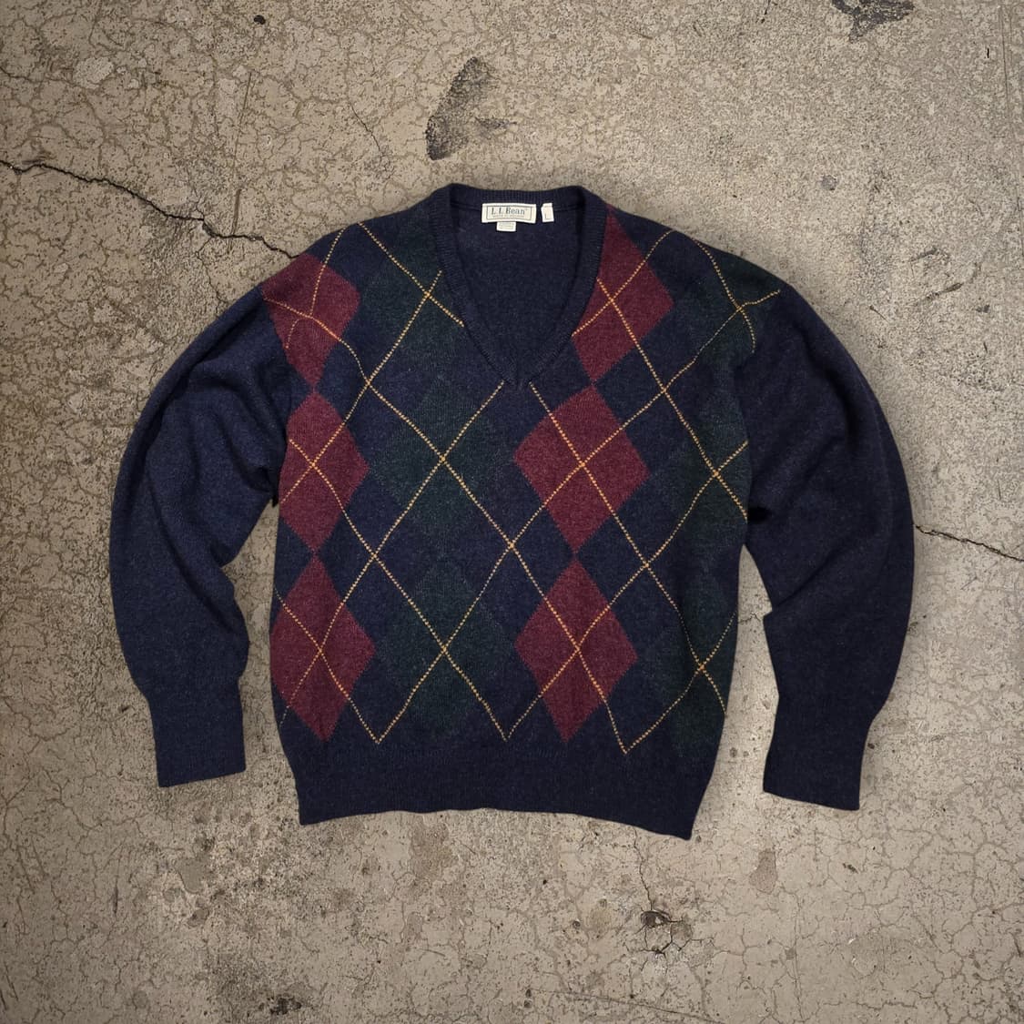 80s L.L.Bean 램스울 100  MADE IN IRELAND 상품이미지1