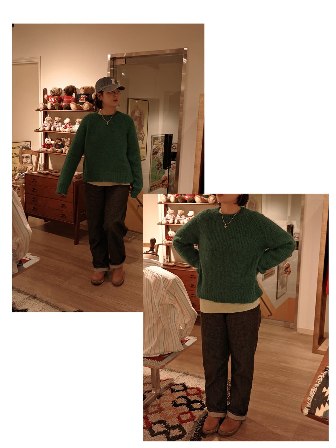 신존 모헤어 풀오버 니트 Free 사이즈 상품이미지2