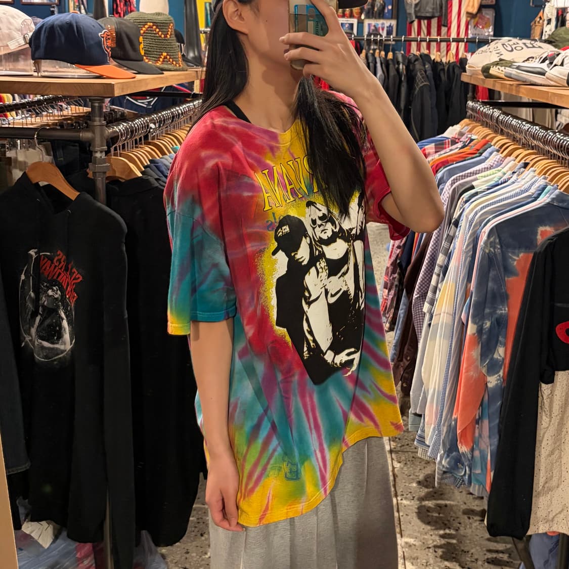 FRUIT OF THE LOOM NIRVANA 락반팔티 상품이미지4