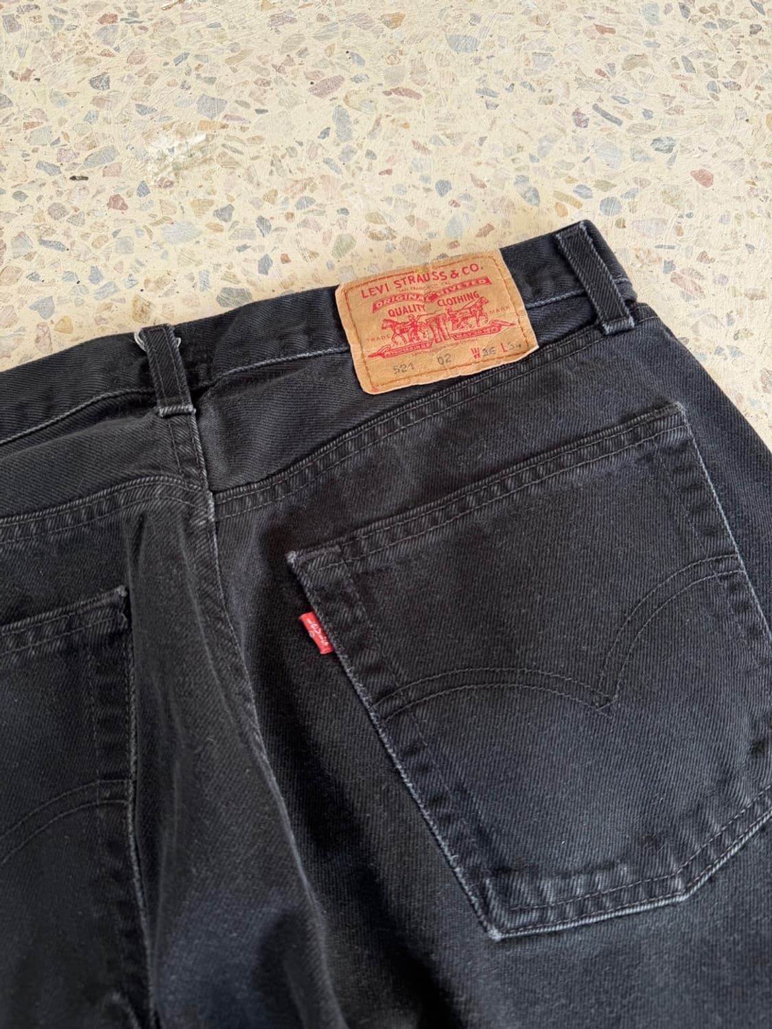 00‘s 리바이스 521 블랙 상품이미지7