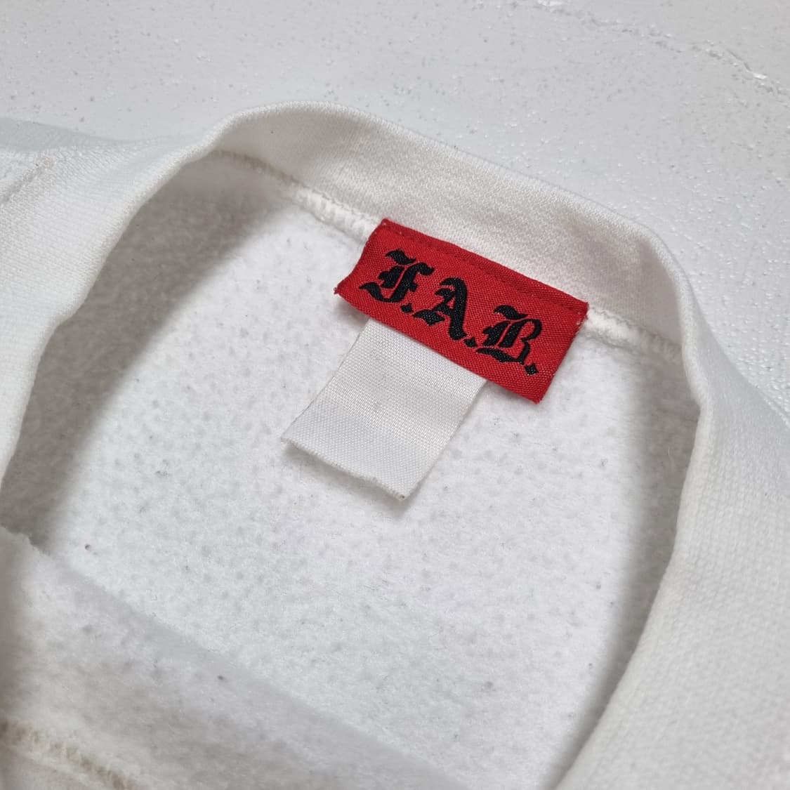 90S F.A.B 고딕 레터링 맨투맨 - M 상품이미지9