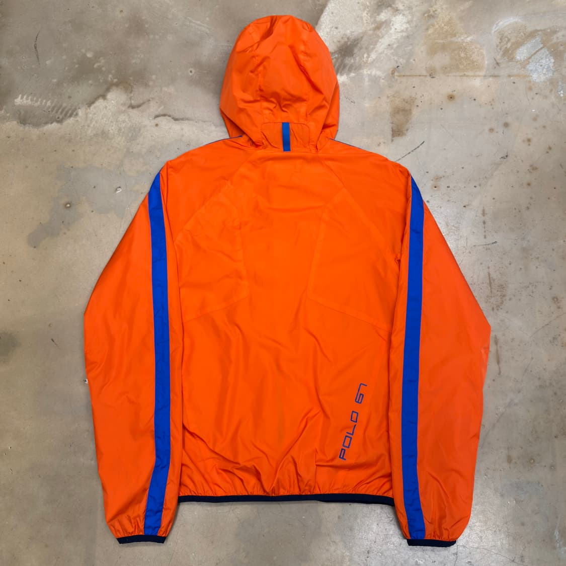 XS 폴로랄프로렌 빅포니 오렌지 후드 바람막이 상품이미지3