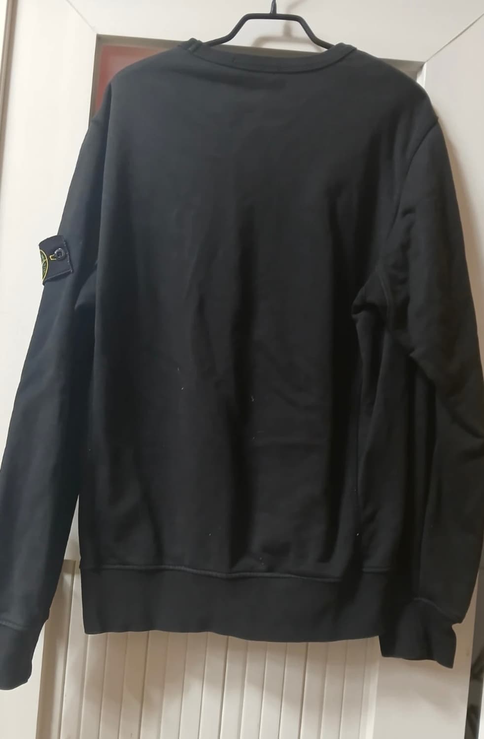 정품 스톤아일랜드 맨투맨 블랙 L 상태 핵좋음 상품이미지2