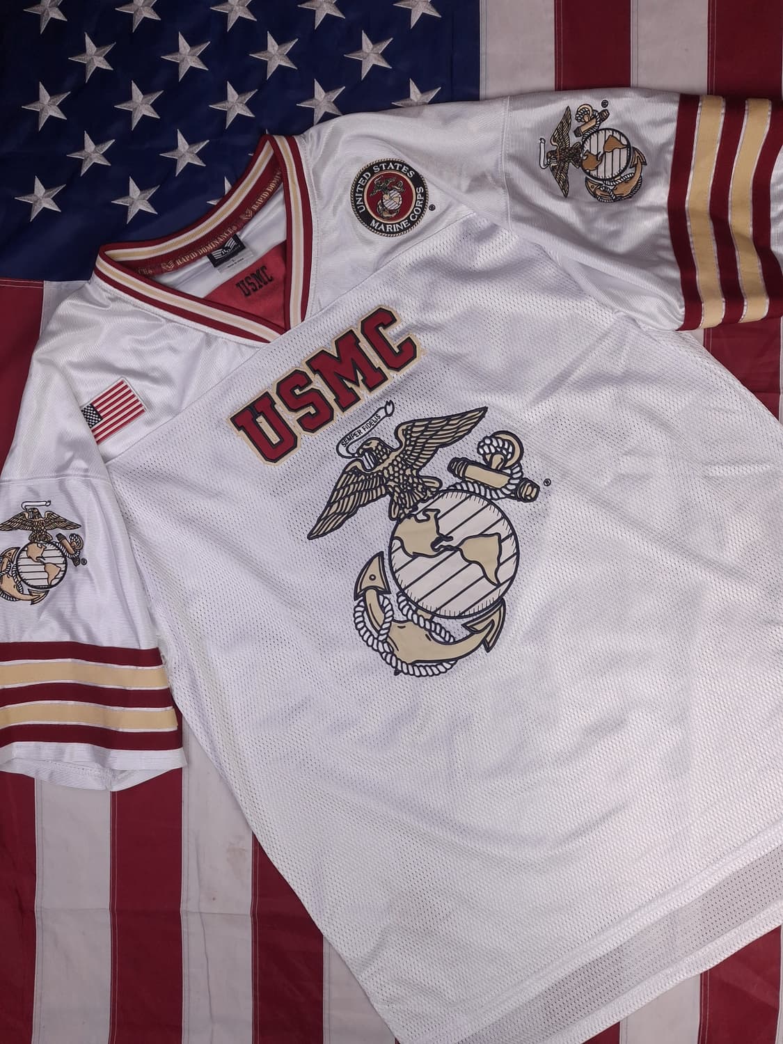 새제품급 오리지날 라파도 미해병대 미식축구져지 상품이미지2