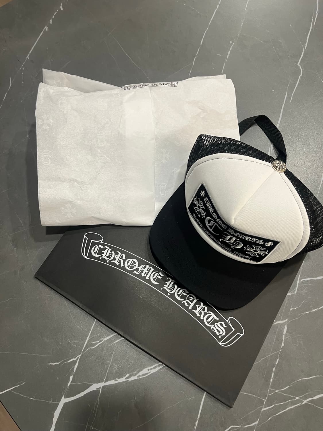 새상품 크롬하츠 메쉬캡 국내백화점 구매 상품이미지1