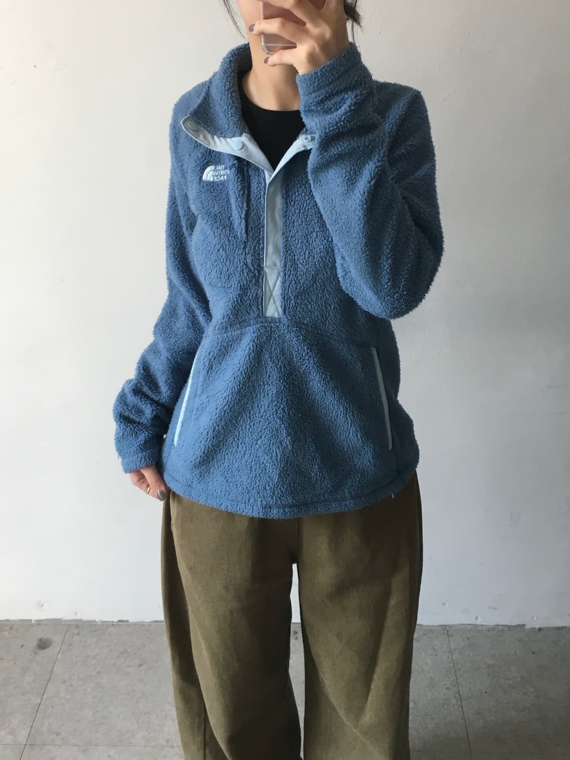 노스페이스 후리스 반집업 상품이미지1