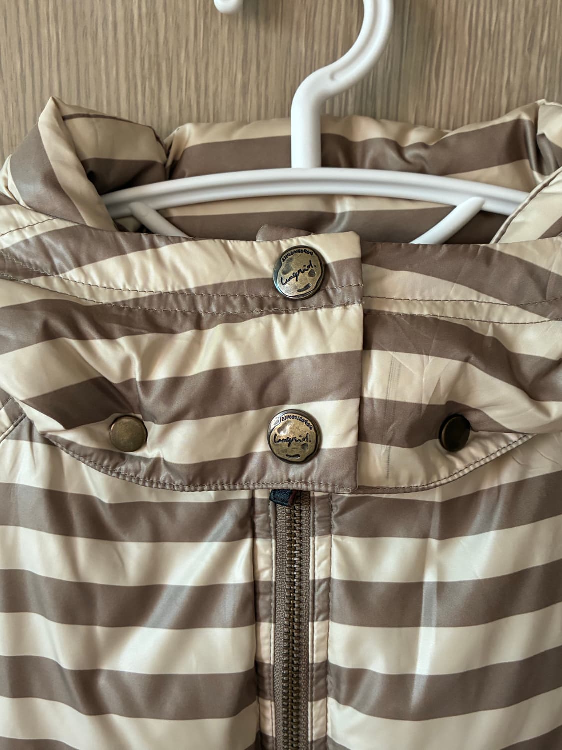 스트라이프 패딩 점퍼 상품이미지6