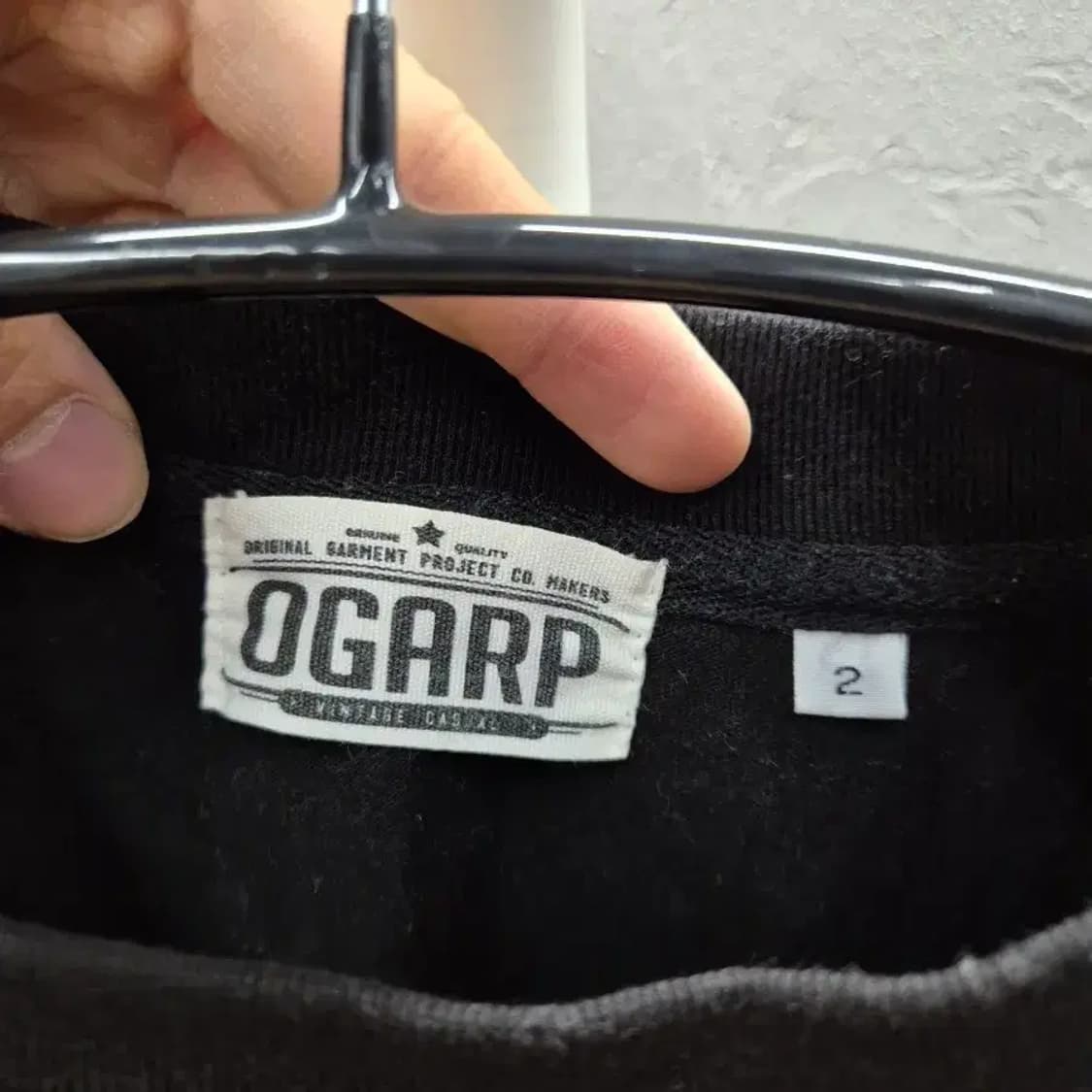 OGARP 썬더 스컬팀 반팔티 블랙 2사이즈 상품이미지4