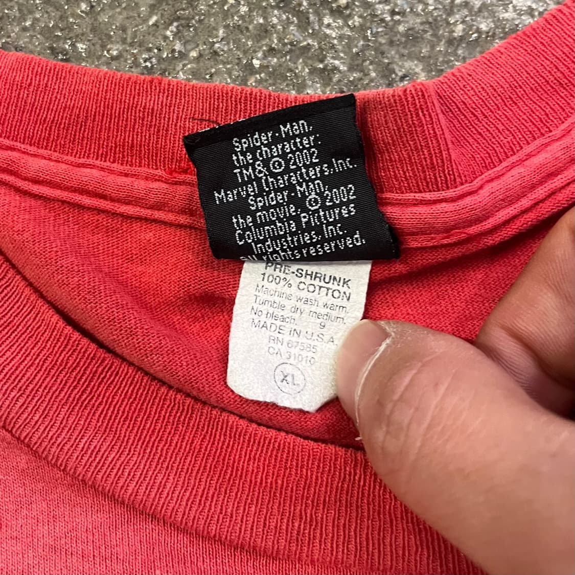 00s 스파이더맨 프린팅 티셔츠 (105-110) 상품이미지6