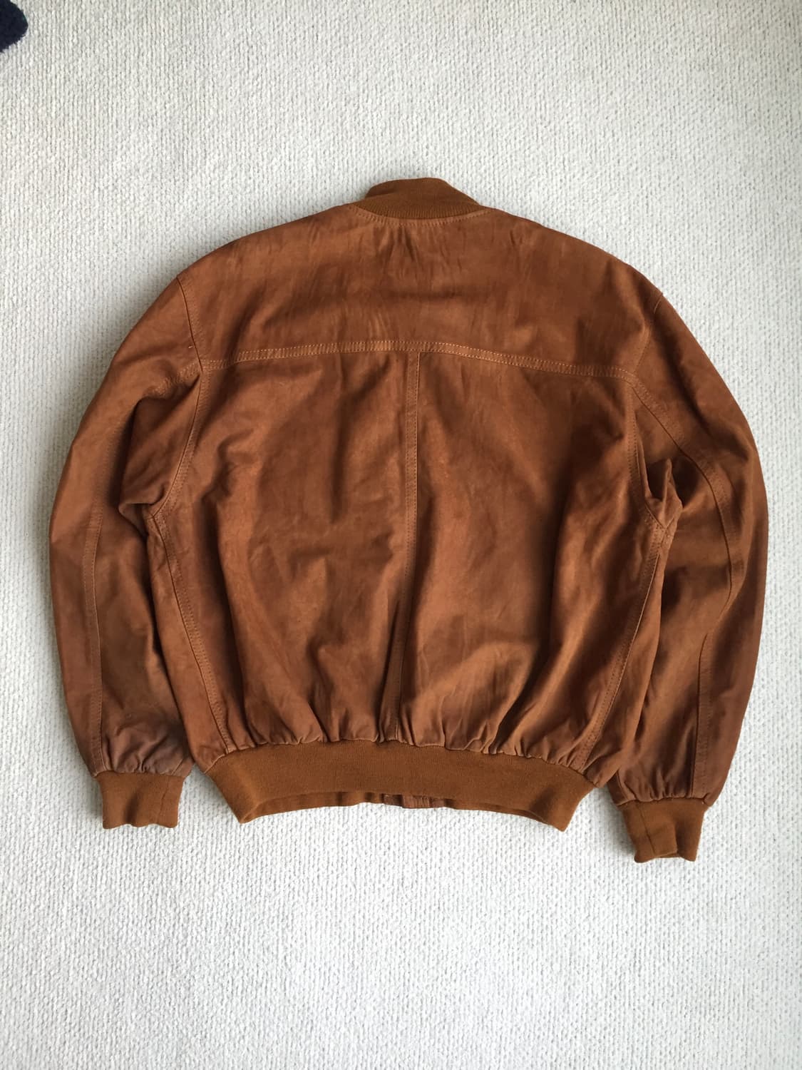 90‘s 이태리 메이드 a1 고트레더 자켓 상품이미지5
