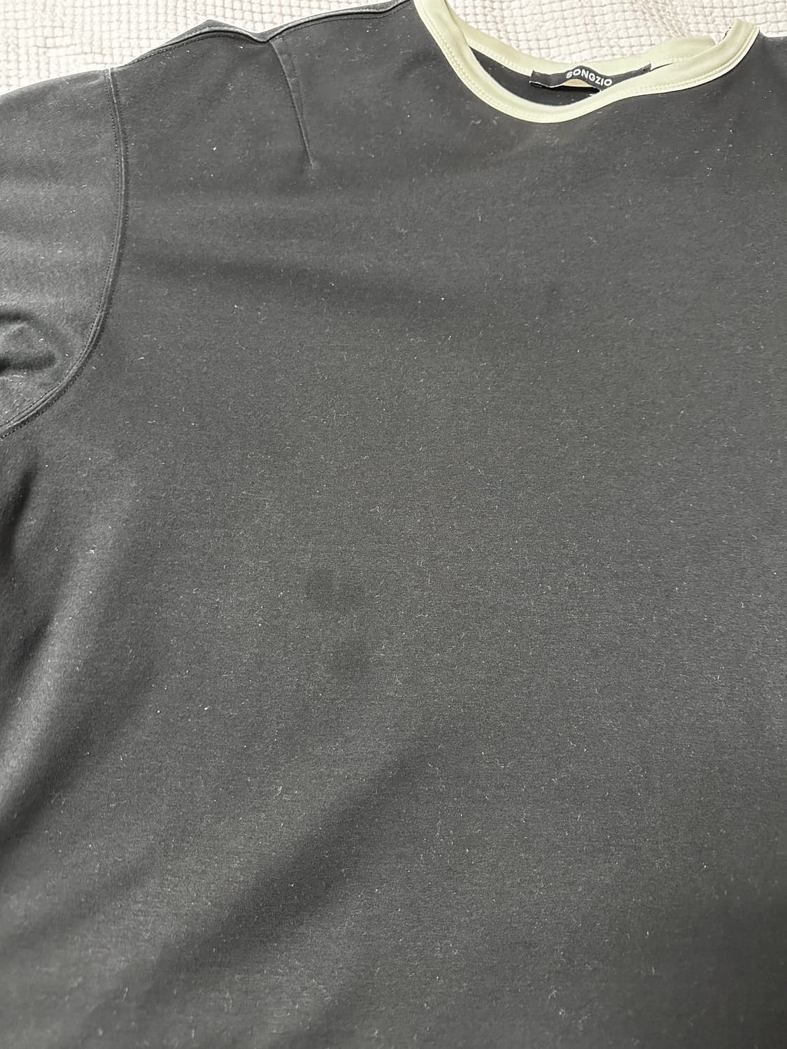 (48) 송지오 샤를로 파리 티셔츠 블랙 링거티셔츠 (105사이즈) 상품이미지6